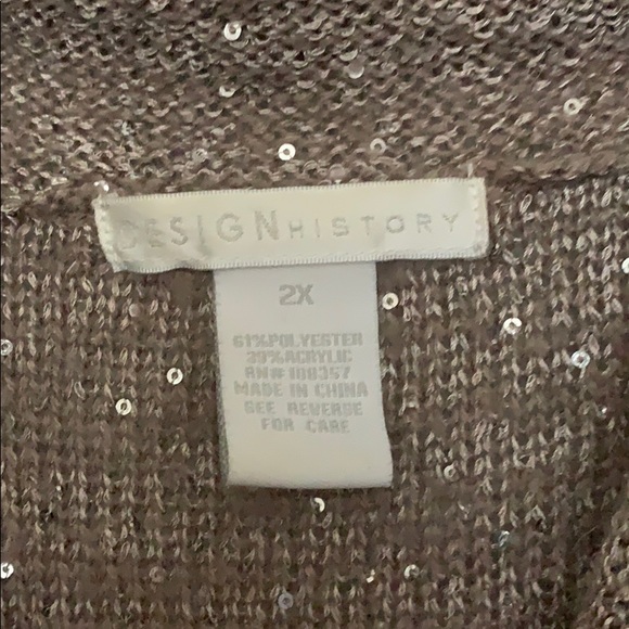 Shiny cowl neck sweater - Picture 2 of 4